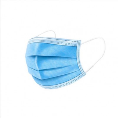 In stock! FDA CE face mask 3 ply disposable antivirus dust proof earloop mouth cover mask non-woven factory sale