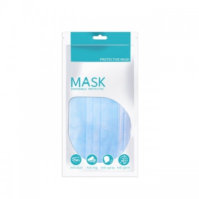 3 Layer Mask dust protection Masks Disposable Face Masks Elastic Ear Loop Disposable Dust Filter Safety Mask Anti-Dust